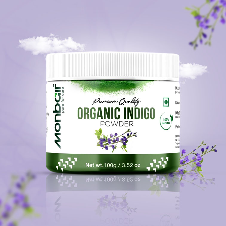 Monbair,cosmetics,cosmetics products,cosmetics shop MONBAIR Premium Quality Organic Indigo Powder